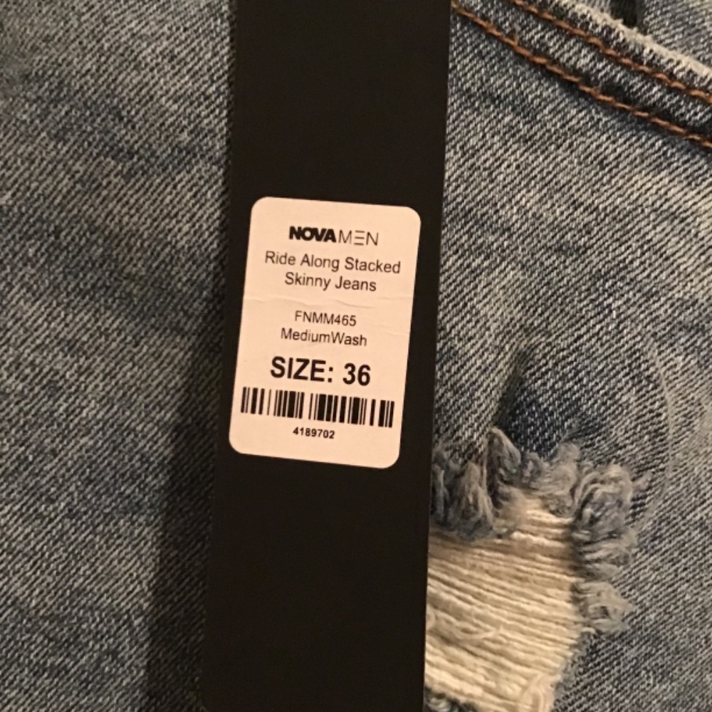 😜#68, See photos, NWT, size 36X34, men’s jeans - Picture 3 of 10